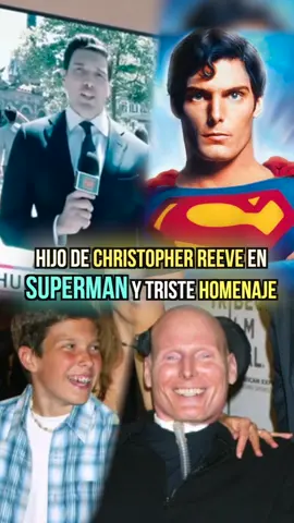 El triste homenaje a Christoper Reeve y su hijo en SUPERMAN #superman #christopherreeve #supermanmovie #jamesgunn #dc #discapacidad 