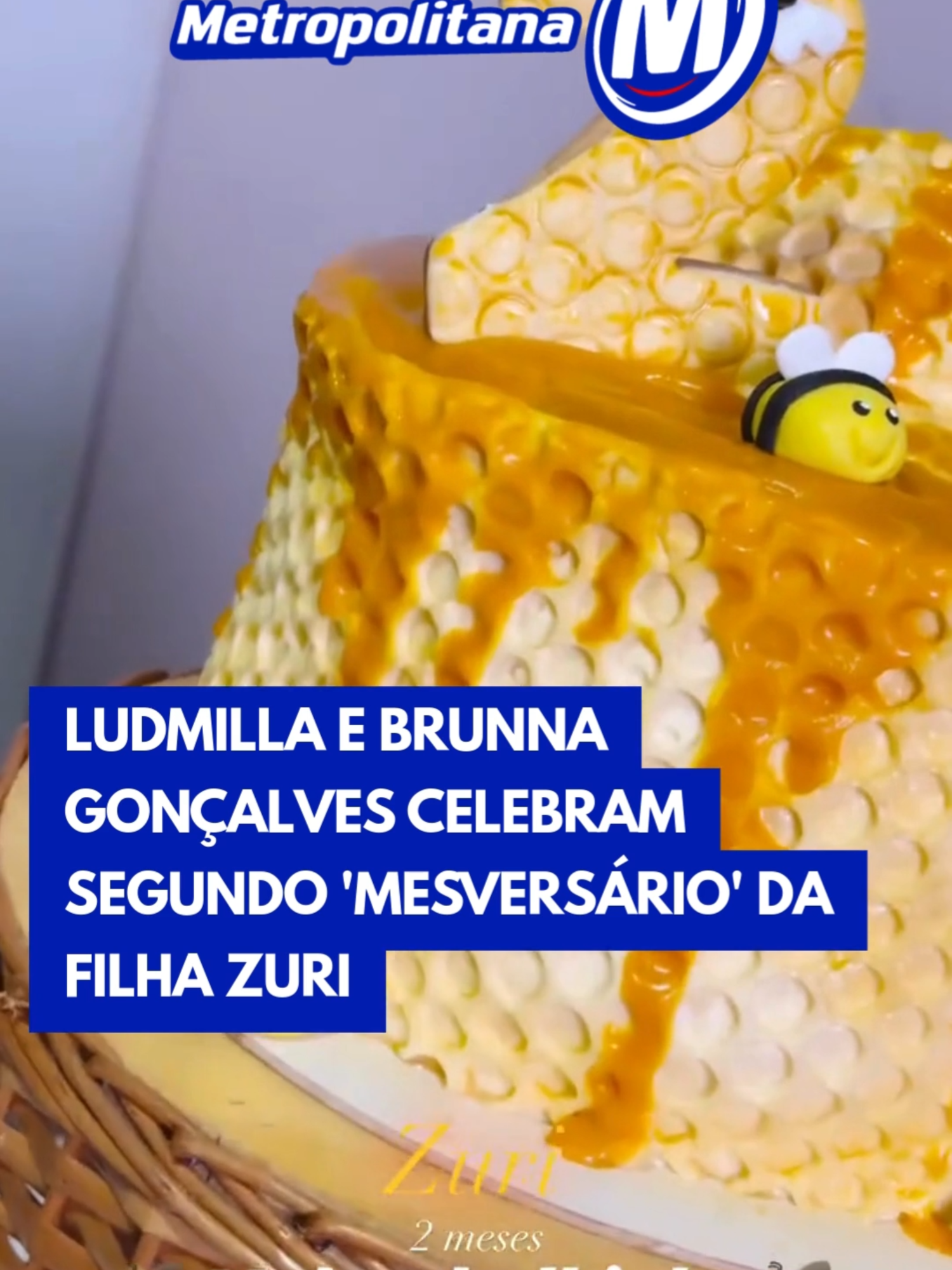 🐝 Ludmilla e Brunna Gonçalves encantaram seus seguidores ao exibirem os detalhes da celebração do segundo 'mesversário' da filha Zuri. A bailarina explicou que o tema da festa intimista foi “Mel e abelhinha”. “Hoje a minha princesinha faz dois meses de vida. É tanto amor e felicidade nessa casa com a chegada dela. Obrigada, meu Deus”, escreveu Lud.