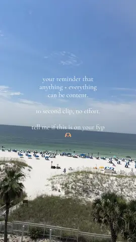 just because it's hard doesn't mean it's not achievable 💛 #fyp #trend #beach #ocean #vacation #pensacolabeach 