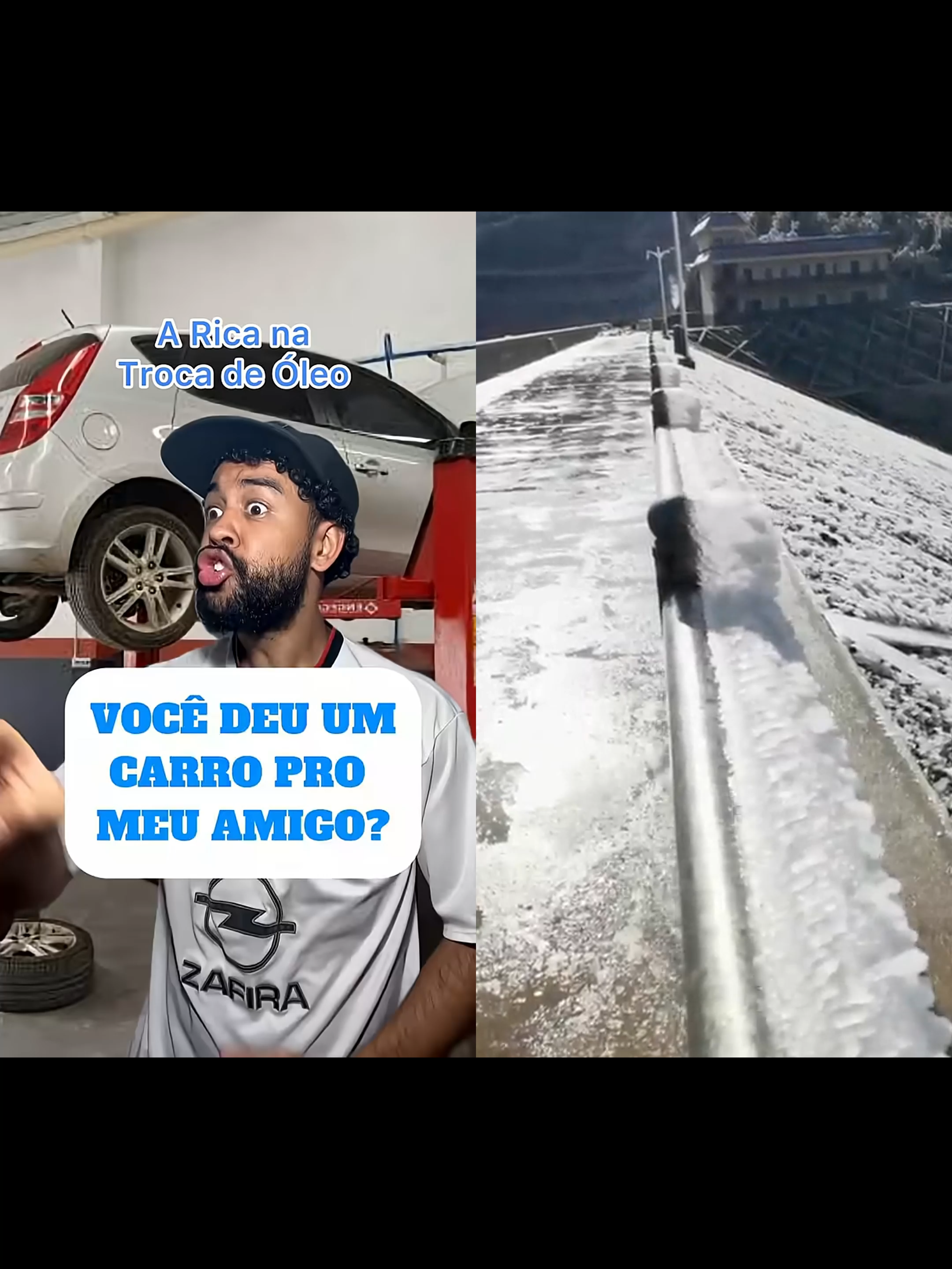 troca de óleo #satisfyingvideo #fypシ゚ #historia #meme #rica