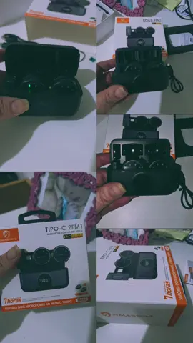 🎙️ Microfone Sem Fio de Lapela Tipo-C 2 em 1 - HMaston 🎙️ Perfeito pra quem grava vídeos, podcasts, entrevistas ou cria conteúdo direto do celular! 📱🎥 ✨ Destaques do produto: ✅ Redução de ruído com tecnologia ENC ✅ 2 microfones + 1 receptor Tipo-C ✅ Estojo com carregamento rápido e display LED ✅ Qualidade de som profissional ✅ Prático, compacto e leve – é só plugar e gravar! 💰 Por apenas R$130! 🛒 Garanta já o seu no link da bio ou nos destaques da loja! Não perca essa oportunidade de elevar o nível das suas gravações! 🔥 ⠀ #MicrofoneDeLapela #CriadoresDeConteúdo #HMaston #TipoC #GravaçãoProfissional #PodcastBrasil #VídeosInstagram #MicrofoneSemFio