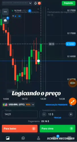 Nesse vídeo eu mostrei basicamente onde eu olho e oque me faz pegar as minhas operações no meu operacional..... #OpçõesBinárias  #Trader🇦🇴🇦🇴  #logicadopreço 