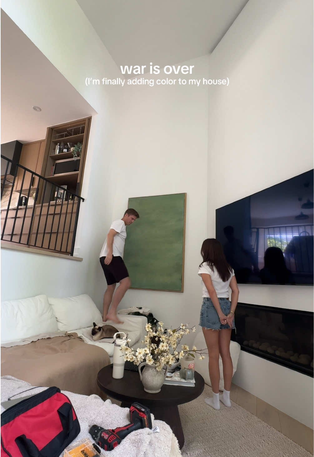 and so it begins!!!! goodbye sad beige era (I still love you)