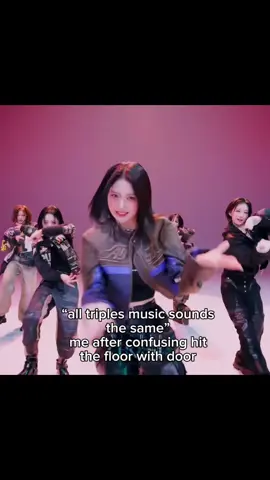 hit the… door?… #fyp #foryou #kpop #kpopstan #triples #wav #hitthefloor #visionaryvision #nmixx #skz 
