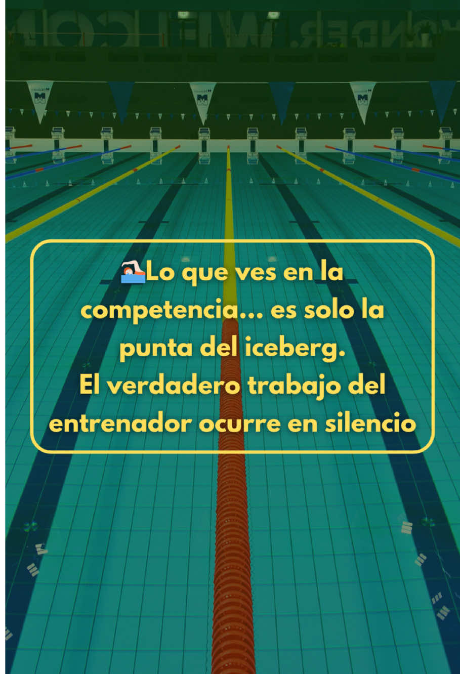 Nadie ve las madrugadas, las dudas ni el peso de cada decisión. Esto también es entrenar.  🎯 Si piensas lo mismo, este espacio es para vos. 💥 ¡Síguenos para más contenido real de entrenamiento!  #entrenadores #natación #competencia #cienciasdeldeporte