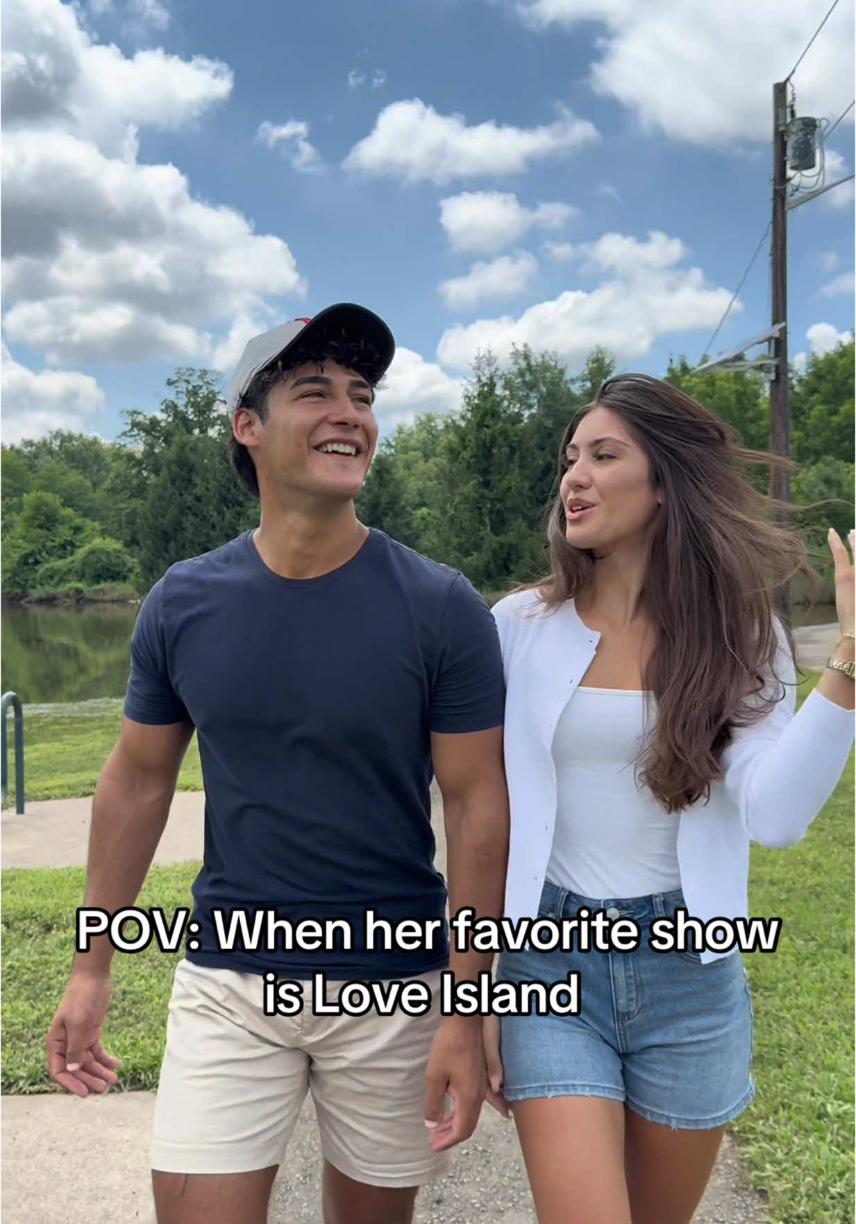 When her favorite show is Love Island #fyp #foryou #couple #toxicrelationship 