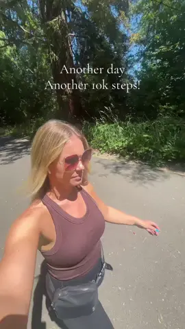 Lunch break! I love getting out and going on a walk to clear my head and be outside. #summervibes #walking #excercise #caloriedeficit #goals #10ksteps 