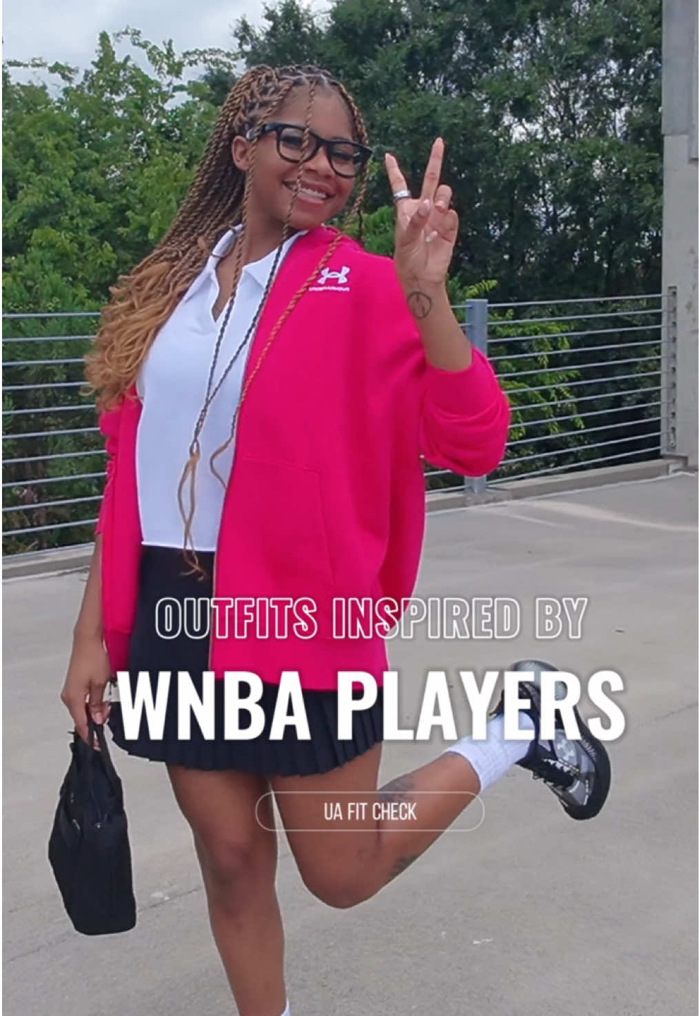 Tunnel fits only🔥 Whose fit are you rocking on the runway? @Under Armour US @KelseyPlum10 @Marina Mabrey 