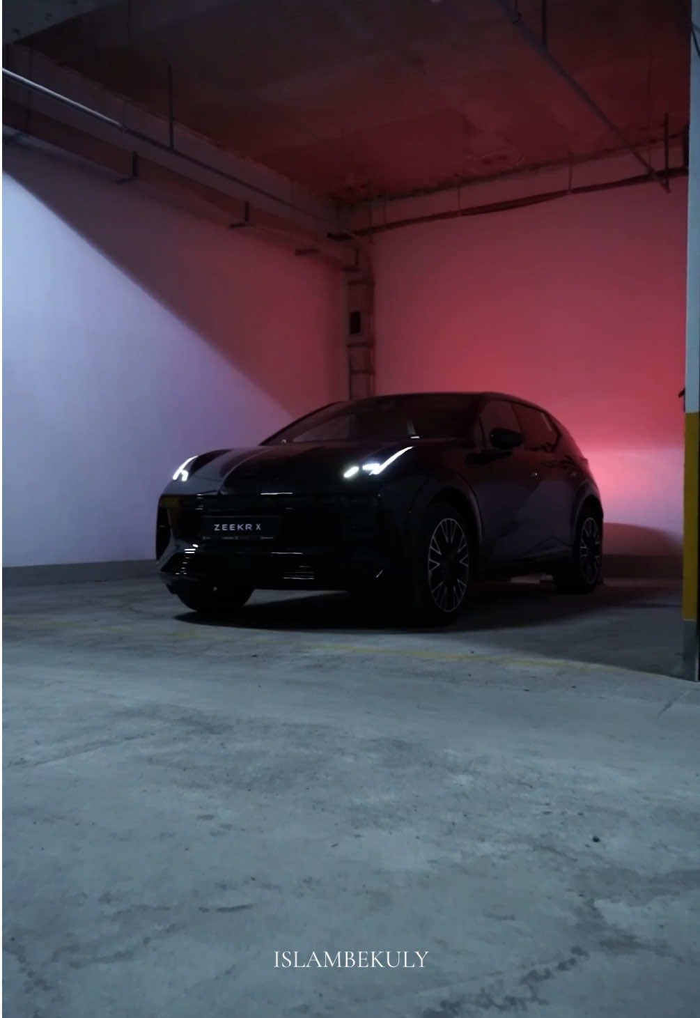New black Zeekr X in Almaty #x #zeekrx 