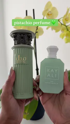 This whimsical symphony of pistachio cream and vanilla last longer 👀 and is giving yum pistachio a run for its money! #manaal #pistachio #perfume #yumpistachiogelato33 #perfumetiktok #fragrance #boujeeonabudget @Intense Oud 
