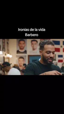 La vida tiene su forma de burlarse de uno. #IroníasDeLaVida #barberia #BarberoDominicano #ai  #HumorDominicano #DominicanStyle