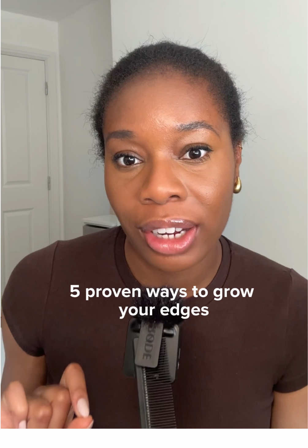 how to grow back your edges (that were rudely snatched by years of “protective styles” & slick-backs 🥲)  #hairgrowth #hairgrowthtips  #creatorsearchinsights 