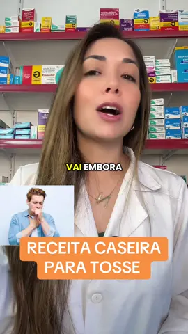 Receita caseira para tosse.  #tosse #farmacia #alho 