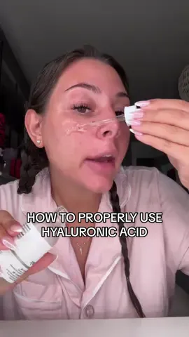 How to properly use hylaronic acid 💧#izzystipsytuesdays #howto #skincaretips @The Ordinary @Kosas 