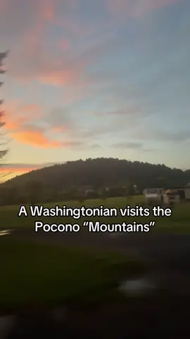 That’s an insult to real mountains 😬😅#poconos #poconosmountains #pnw #washington #washingtonstate #pa #mountains 