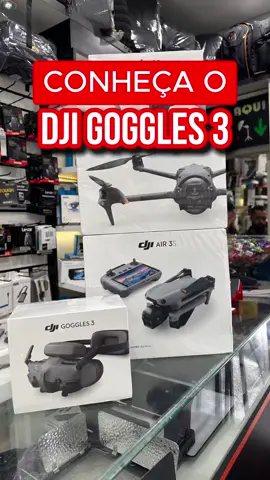 🕶️ DJI Goggles 3 disponíveis na Quality Import! Imersão total, qualidade de imagem impressionante e a tecnologia DJI que transforma sua experiência de voo. 📍 Venha conferir e garanta o seu! #QualityImport #DJIGoggles3 #ImersaoTotal #DroneExperience #SantaIfigeniaSP