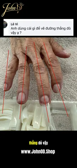 Cách kẻ đường thẳng ————————-❤️———————— #fblifestyle #nails #nailsofinstagram #nailstagram #gelnails                         