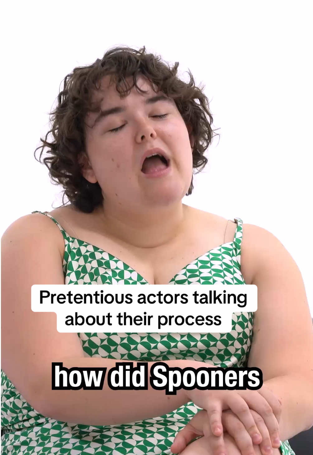 Watch the full actors on actors video on our YouTube @Grace Reiter #actor #acting #movie #film #movies #movietok #filmtok 