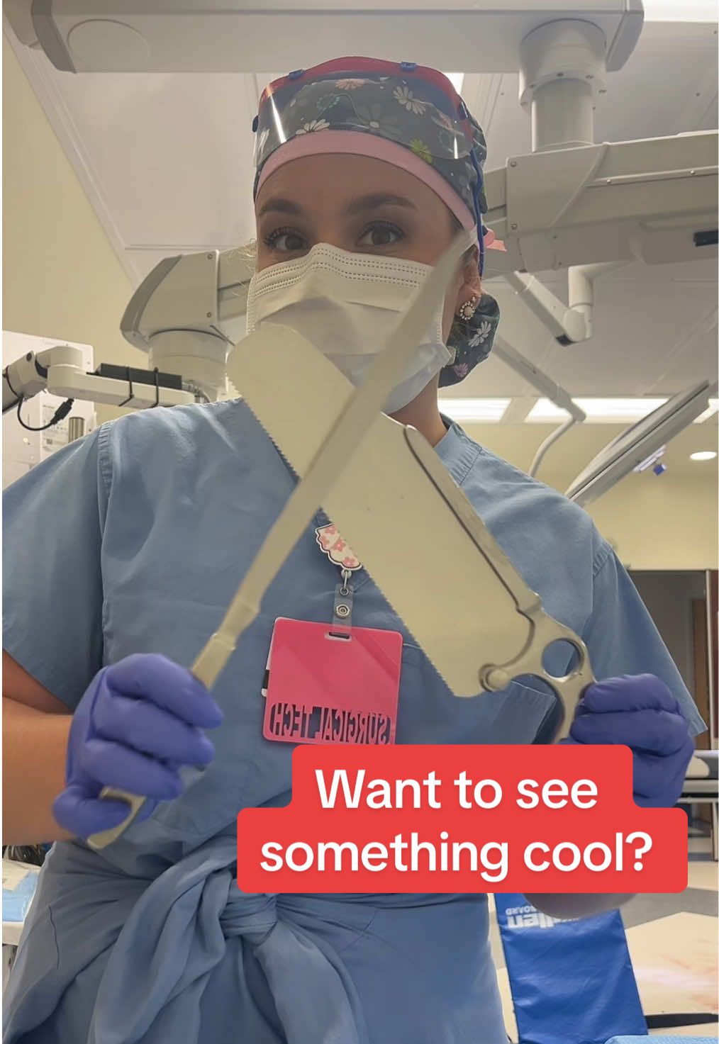 Was that something cool? 🔪 #Amputation #SurgicalBlades  #SurgicalTechnologist #ScrubTech 