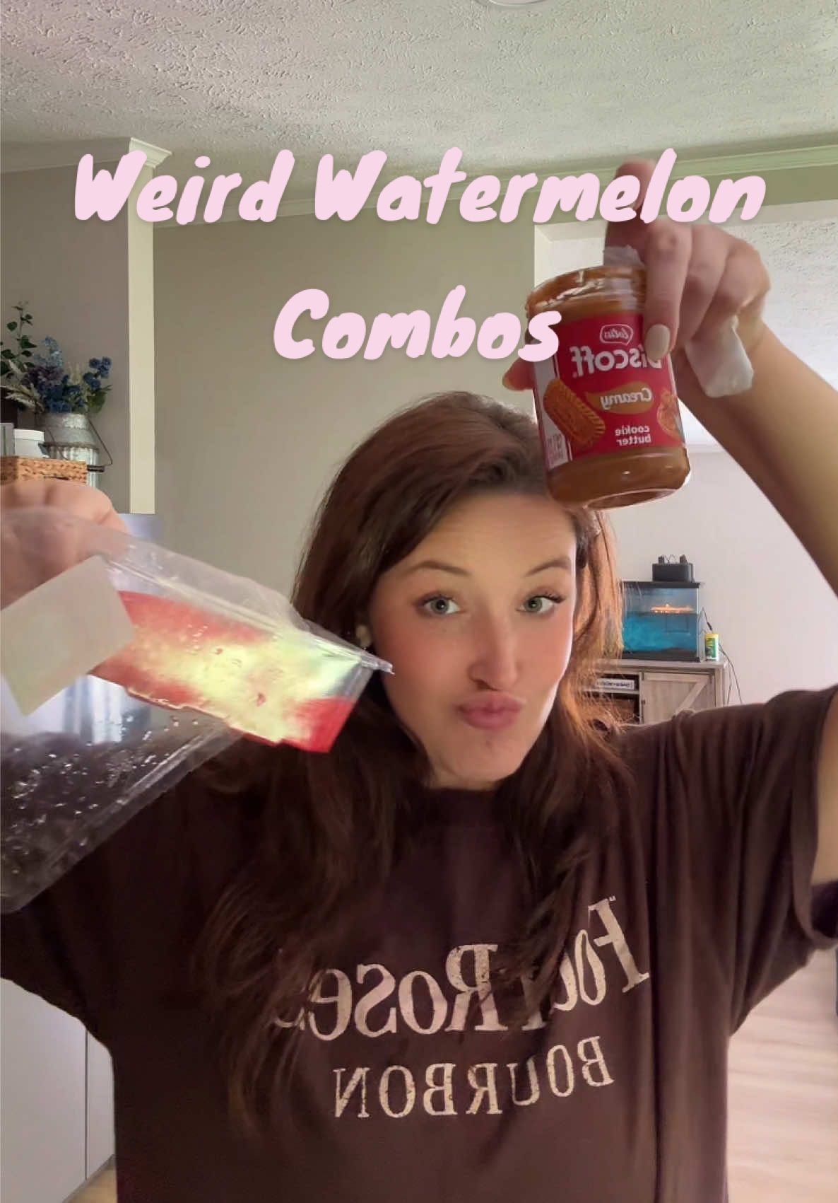 Let’s try weird watermelon combinations 😅 #watermelon #watermeloncombo #watermelonflight #foodtastetest 