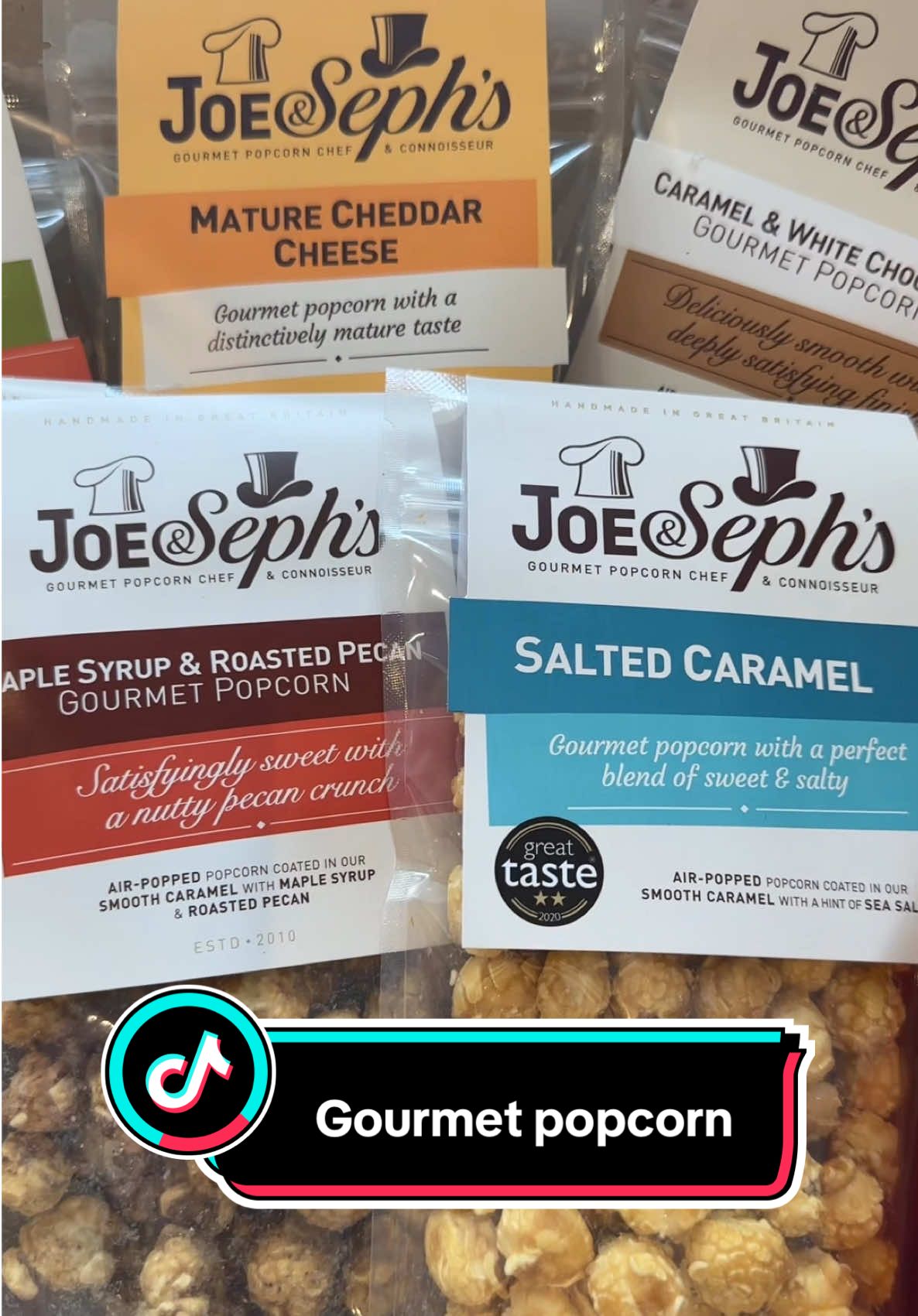 🎬 Craving next-level snacks? 🍿 Try Joe & Seph’s Bestsellers Gourmet Bundle — handpicked popcorn perfection 🤤 Once you pop, you won’t stop! 👉 Available now on TikTok Shop! #TikTokMadeMeBuyIt #SnackTok #PopcornLovers #FoodieFinds #GourmetPopcorn #UKSnacks #TreatYourself 