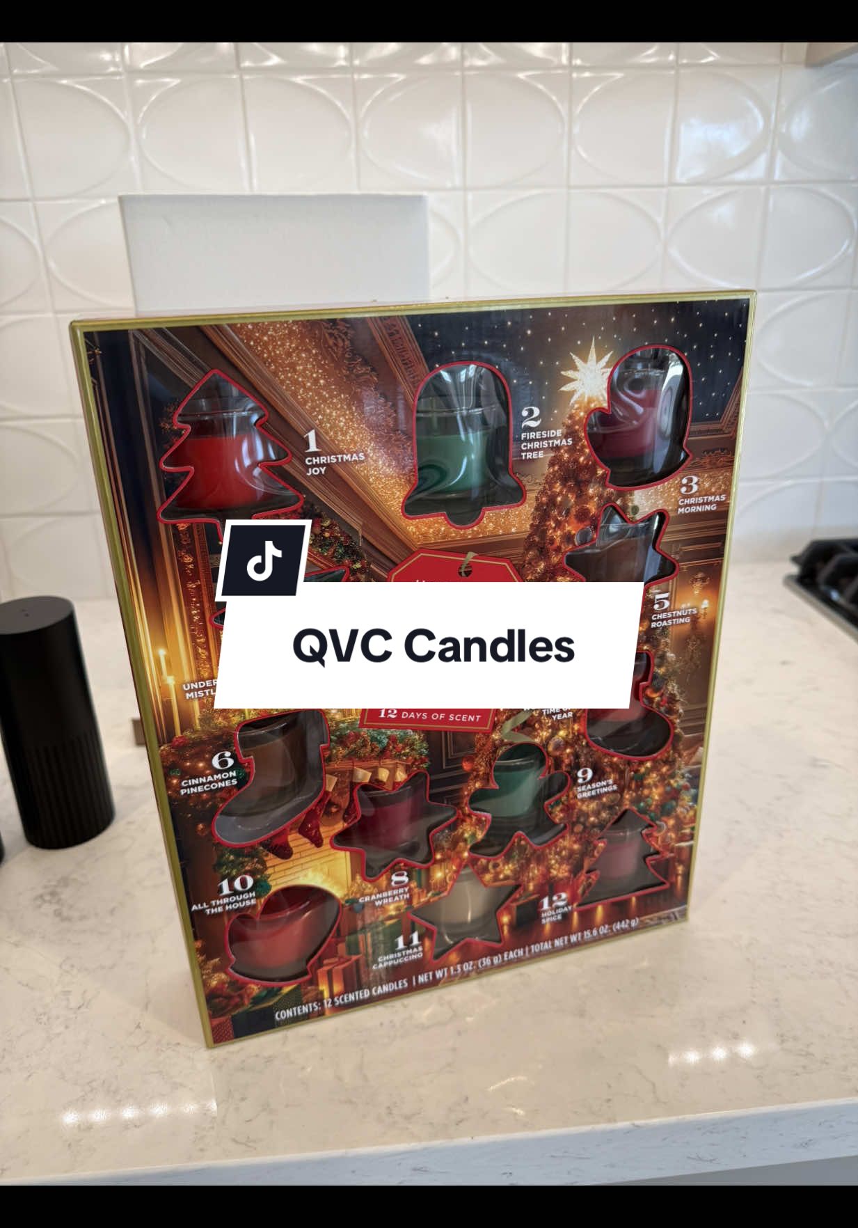 🚨 HIGH SELL OUT RATE!  #qvc #christmasdecor #christmas #candles #candlesoftiktok 