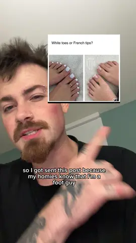 Yall are not real foot goblins ❗️ #feet #fyp #real #foru #frenchtips 