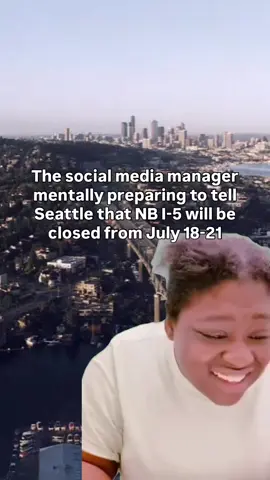 *deep, shaky breath* The time has come to Revive I-5. Northbound I-5 in Seattle from I-90 to NE 45th Street will be fully closed starting at 11:59 p.m on Friday, July 18, through 5 a.m. Monday, July 21.    Express lanes will run northbound all weekend and downtown express lane ramps will stay open to everyone. If you’re headed downtown, use Edgar Martinez Drive, Dearborn, James or Madison streets — or eastbound I-90 to Rainier.   When northbound I-5 reopens on Monday, July 21, lane reductions will stick around until Aug. 15. Then we’ll have another full closure to pick everything back up. The Express Lanes will continue to run northbound only for the next four weeks.  #wsdot #washington #shipcanalbridge #revivei5 #i5 #seattle 