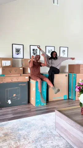 Just when we thought our living room couldn’t get any better… our @Lovesac Sactionals arrived and completely changed the game! From speedy shipping, to surround sound in the couch (yes, really in the couch), this is next level!   It’s where comfort meets smart living! kid-proof, movie night ready, and fully customizable, this isn’t just furniture — it’s the new heart of our home! #Partner #lovesac #lovesacstealthtech #homeupgrade #familyhq