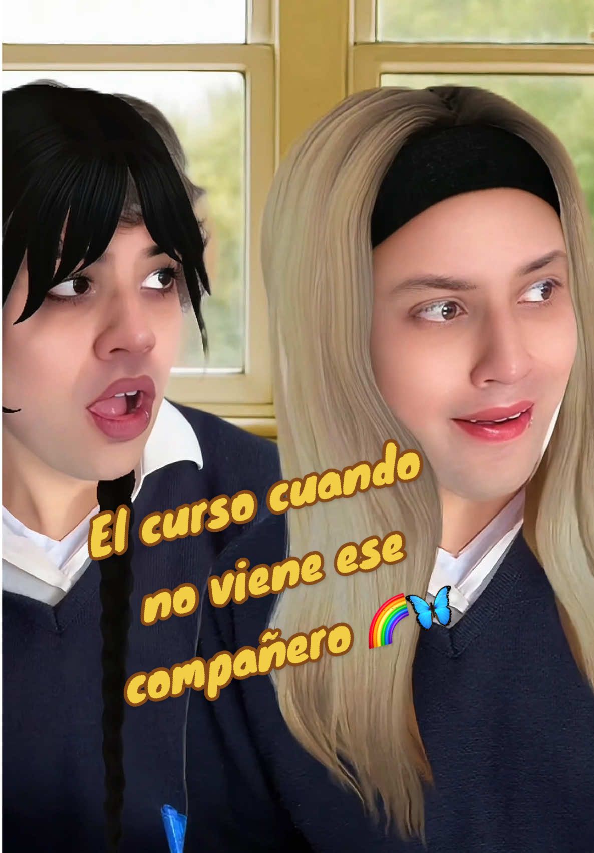 El curso cuando no viene ese compañero #humor #comedia #risa #colegio #gaboalvarez 