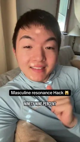 Masculine resonance tutorial #transgender #genderaffirming #ftm 