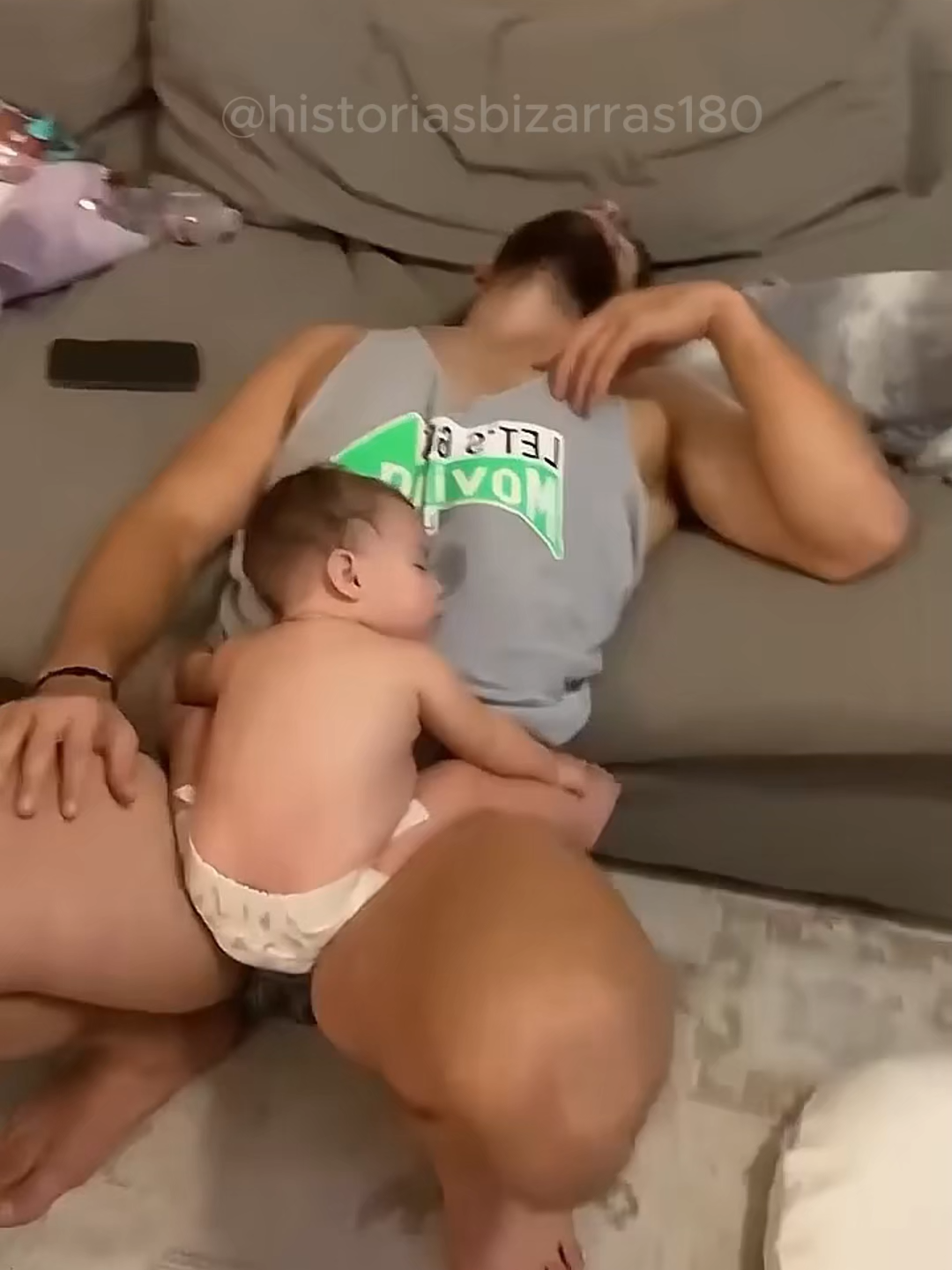 O bebe não saia do peito do marido e isso chocou a todos! #misterios #casos #sinistro