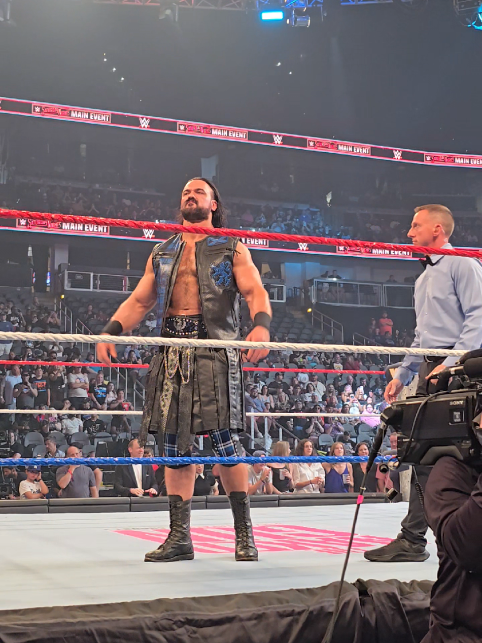 Drew McIntyre SNME Entrance  #WWE #wrestling #wwetiktok  #drewmcintyrewwe #snme #fyp #atlanta 