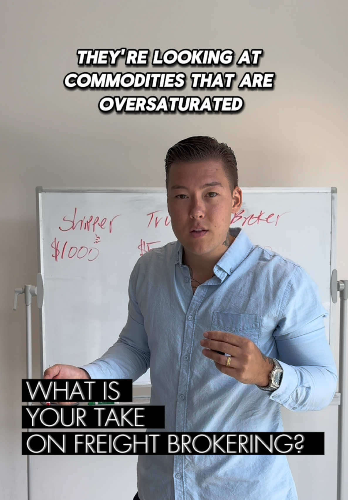 For Beginners… how us freight brokers  make money 📝👨‍💻🚚 #fyp #freightbroker #foreverfreightbroker  #freightbrokertraining #logistics  #trucking #freightindustry  #remotework #transportation 