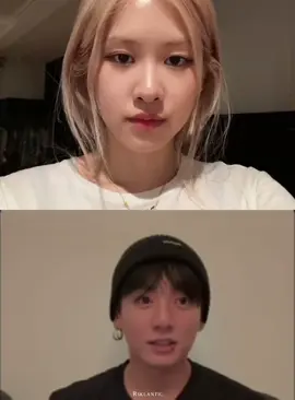 jk doing old trend #rosekook #viral #rosé #jungkook #rosekookcover 