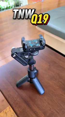 ขาตั้งกล้องAIติตามใบหน้า พร้อมไม้เซลฟี่กันสั่นในตัว TNW Q19ฟังก์ชั่นครบ ตอบโจทย์ทุกการถ่ายวีดีโอในตัวเดียว#ไม้เซลฟี่กันสั่น #ขาตั้งกล้องAI #ขาตั้งกล้องติดตามใบหน้าอัตโนมัติ #tnwq19 