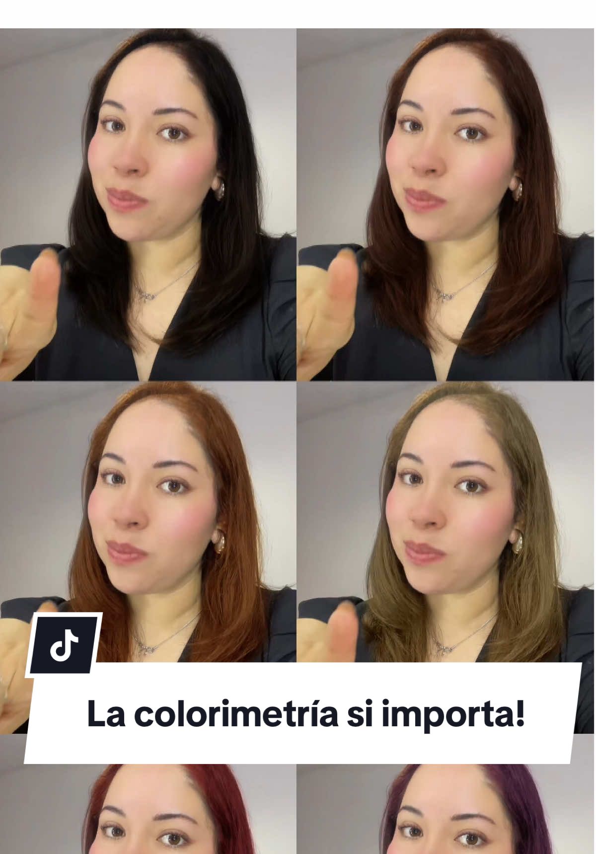 Qué colores crees que me quedaron mejor? Recuerda que puedes conocer tú colorimetría en mis Asesorías Personalizadas! 🫶🏻 #alejandraasesoradeimagen #asesoradeimagen #StyleTips #colorimetria #cabelloteñido #imagenpersonal #personalshopper 