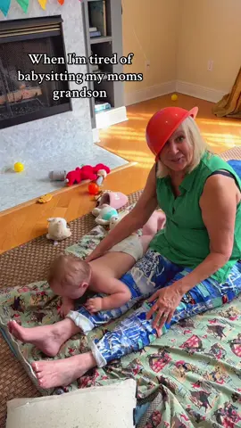 I love my mom 😂#grandma #momtok #momhumor #newmom #boymom #gigi #grandson 