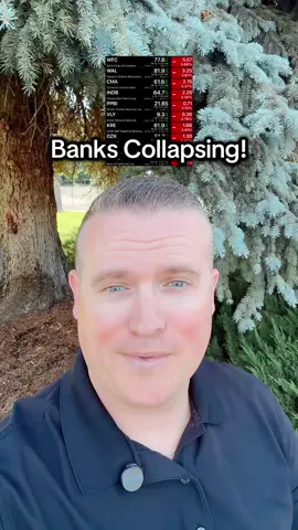 Banks are collapsing today because of Wells Fargo!  #banks #stocks #gold #bitcoin #recession #financialfreedom 