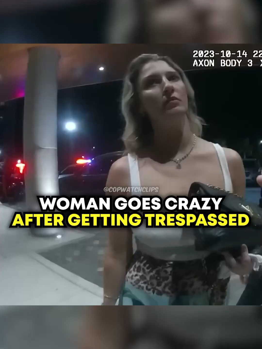 Woman Goes CRAZY After Being Trespassed 😳