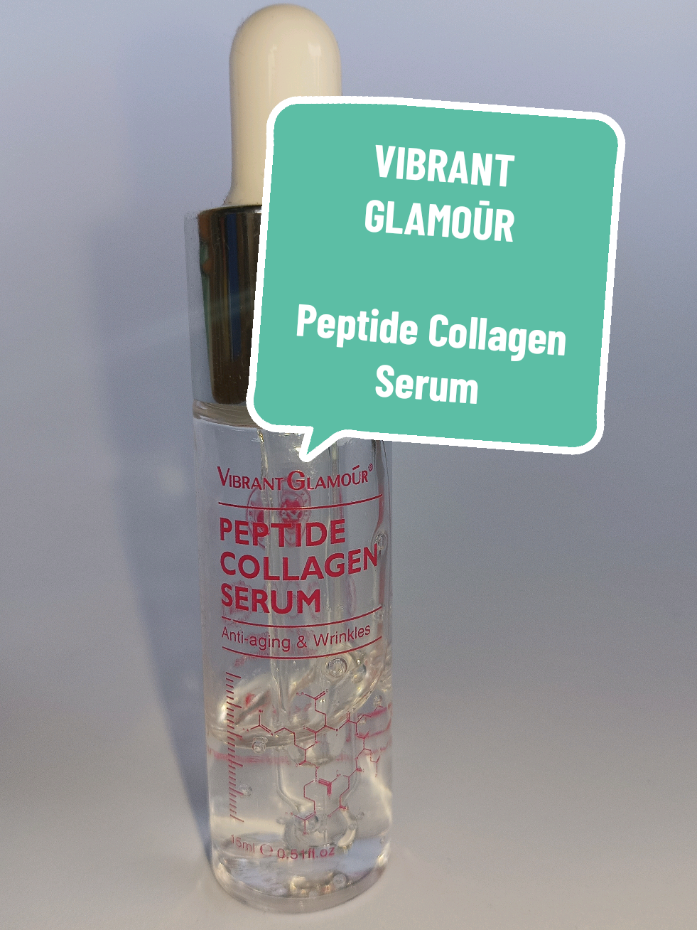 Collagen serum for anti-aging😉🩷 #serumantiaging  #collagenserum  #collagenpeptide  #vibrantglamour 