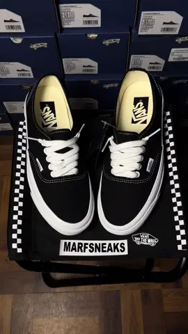 The new VANS OTW REISSUE BLACK & WHITE (Vault latest version) Original brandnew way below srp! DM US ON FB AND IG MARFSNEAKS 📩 #legit💯 #marfsneaks #original #original #vans 
