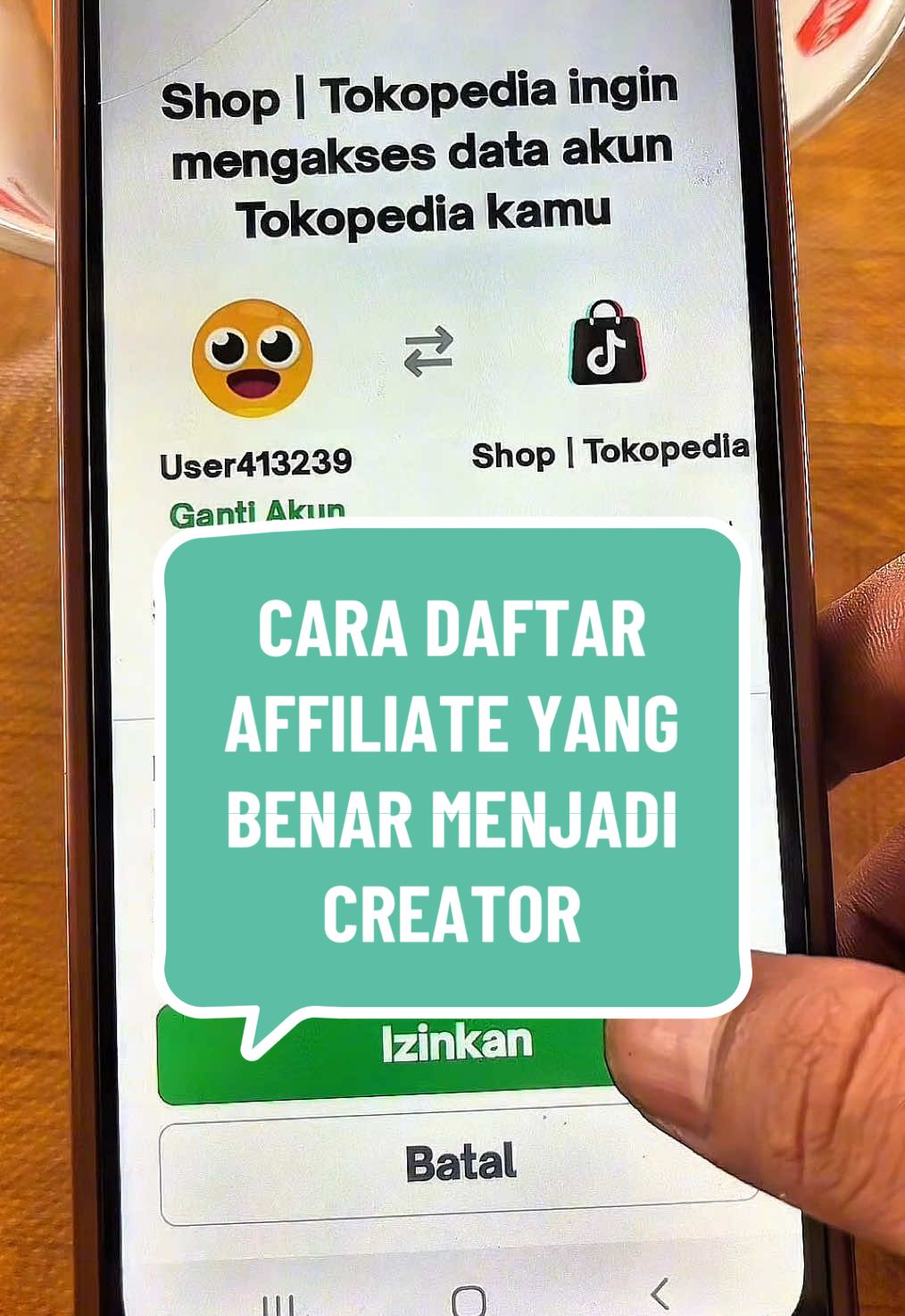 Tutorial cara daftar affiliate tiktok shop for creator yang benar #tutorial #caradaftartiktokaffiliate #affiliate #affiliatepemula #belajar #asahskill #abifikry 