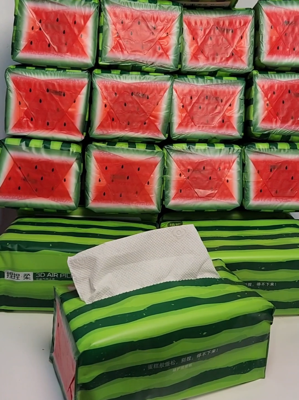 watermelon tissue #toiletpaper #facetissuepacks #tissue #cute #watermelon 