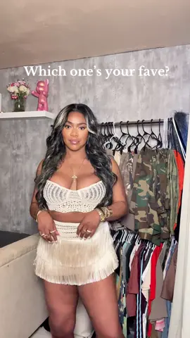 Fashion Nova Try On! 😮‍💨 Which one’s your vibe? #FashionNova #OutfitCheck #TryOnHaul #novababe #fashionnovahaul #blackgirloutfits #summerstyle 