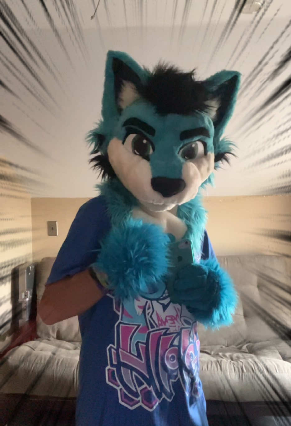 Mother won’t tolerate half hugs from me 😂🥰 #furry #furryfandom #furrytiktok #fursuit #furrycommunity #fursuiter 