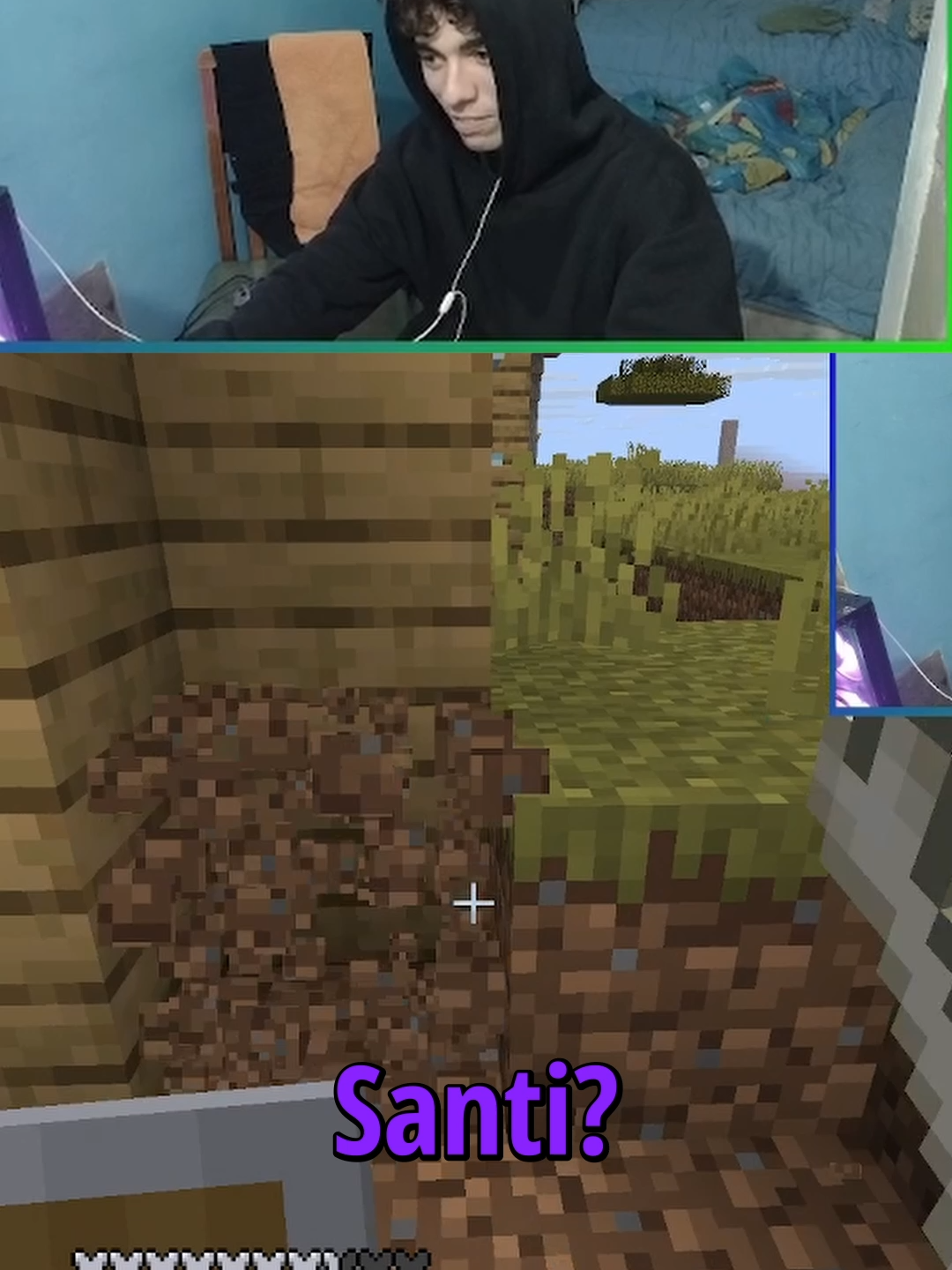 ESTOY LABURANDO MA #clips #kick #stream #Minecraft