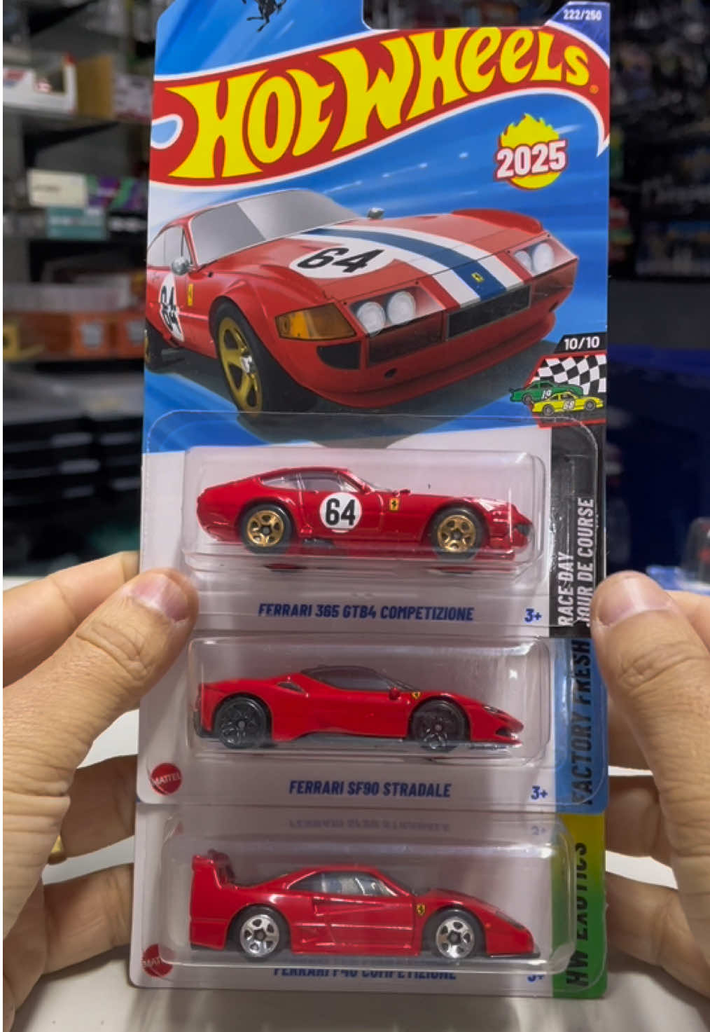 Hot wheels 2025 Ferraris! #hotwheels #hotwheelscollections #diecastcollectors 