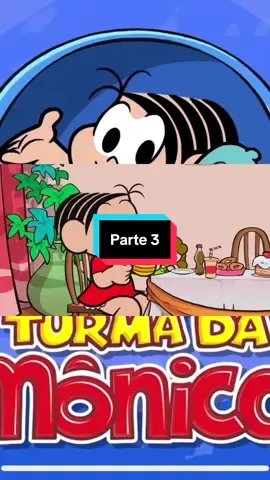 Toma da Mónica em vem a minha festinha#clipzillodesenhos #turmadamônica #animação #desenhos parte3