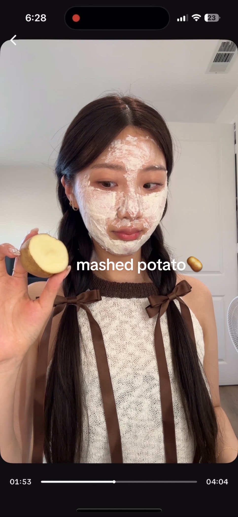 craving mashed potato now 🥔 Available on Amazon and Tiktok Shop @ilso US  #potatomask #mashedpotato #kskincare #washoffmask #ilso #blackheads #pores 